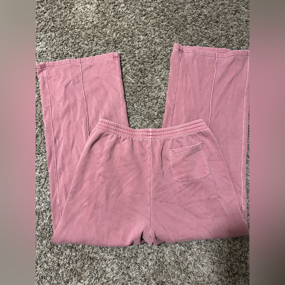 Victoria Secret Pink Premium Fleece Wide-Leg Pants - Picture 8 of 8